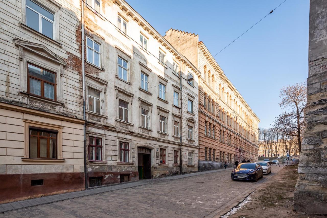 Apartment On Lesya Ukrainka Leópolis Exterior foto
